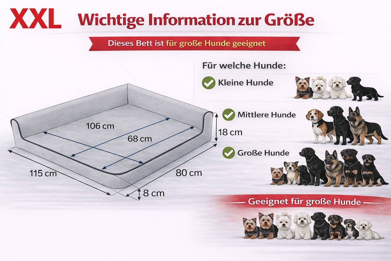 Hobbydog Tierbett HOBBYDOG Tierbett Hundebett Sofa mit Reißverschluss, pflegeleicht, abnehmbarer Bezug mit Reißverschluss, waschbar bei 30 °C Bild 1