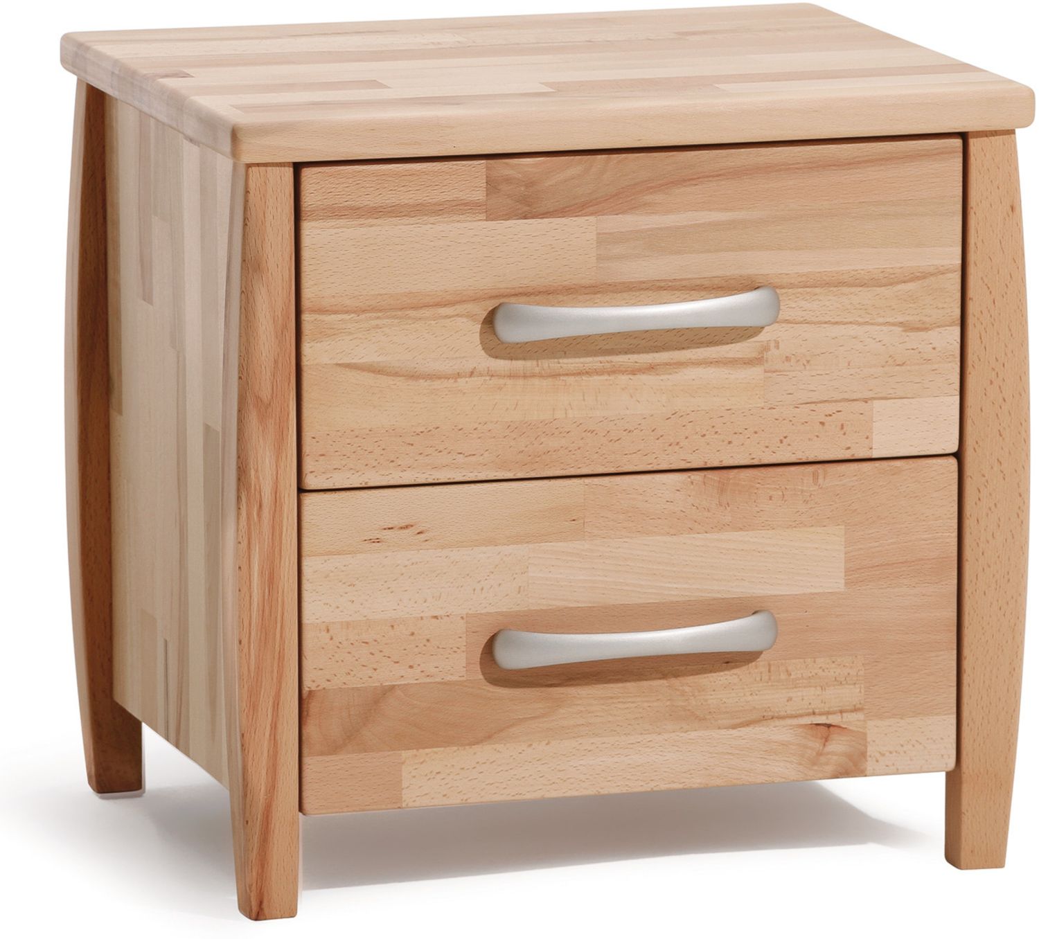 Dico Massivholz Wildeiche Nachttisch 470. NT Salina Bild 1