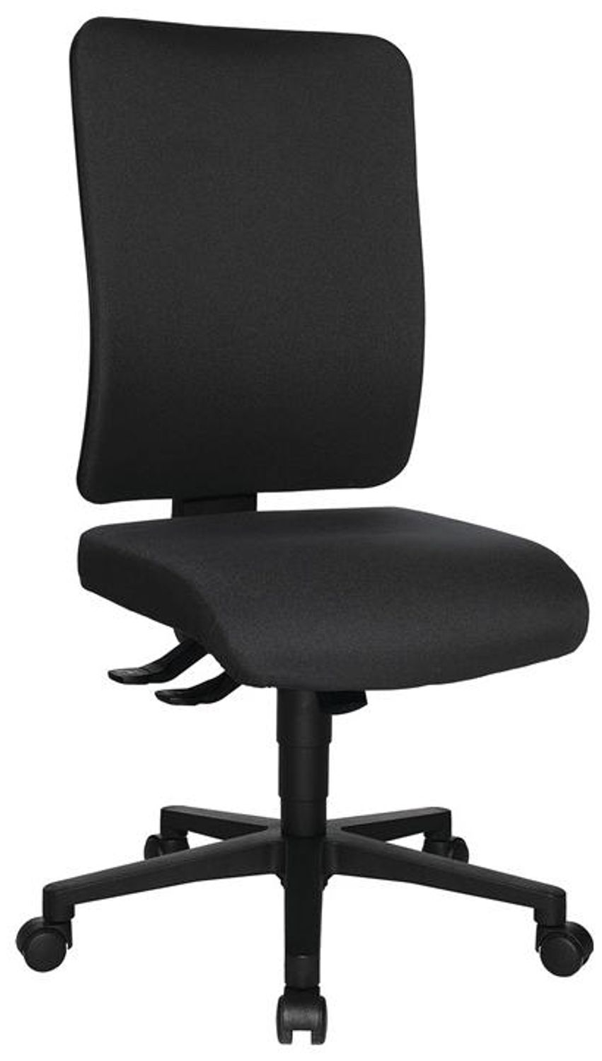 TOPSTAR Bürodrehstuhl m. Synchrontechnik anthrazit 450-550mm Trgf. 110kg Bild 1
