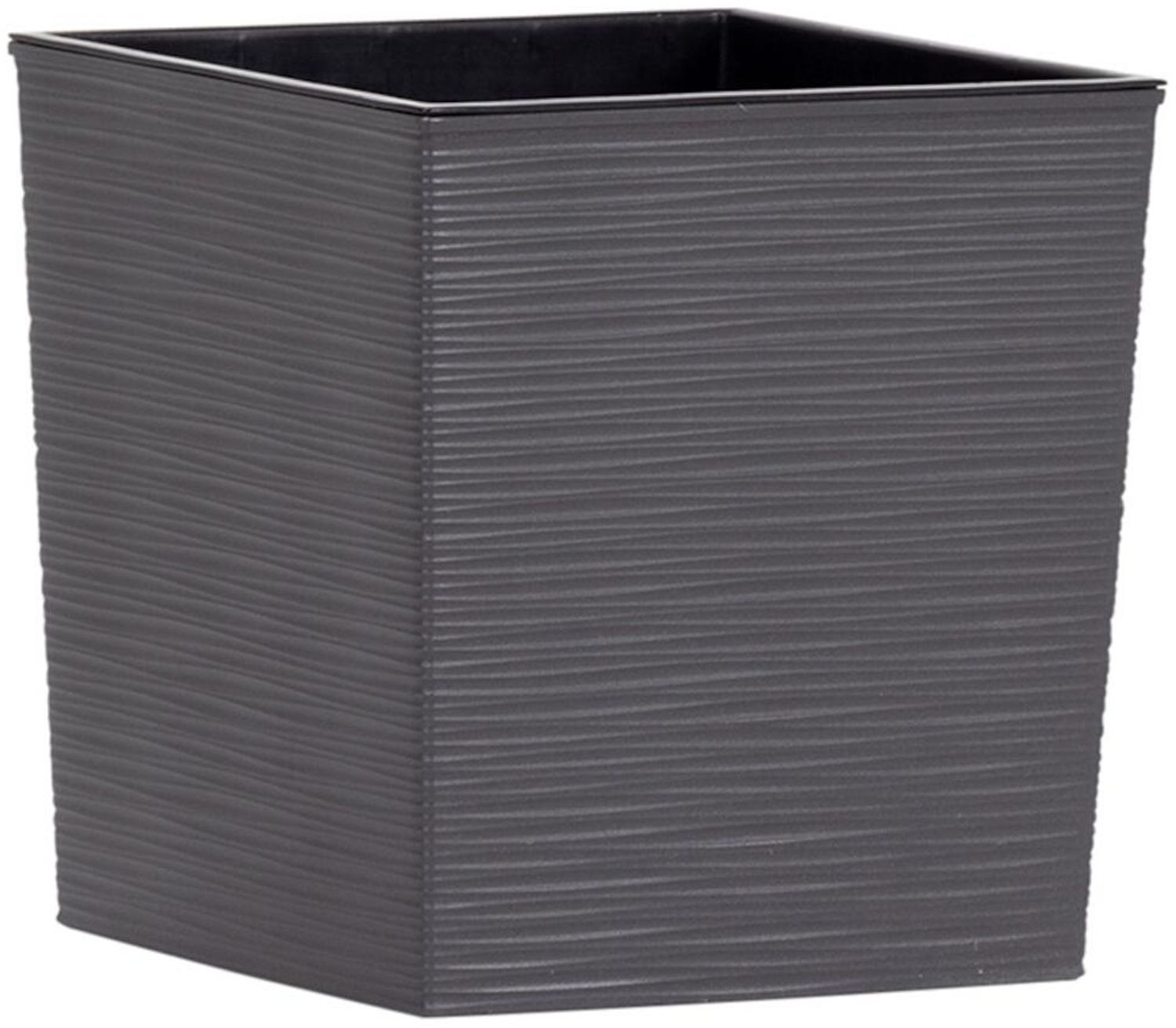 Siena Garden Pflanzgefäße Nizza GROOVE anthrazit groove 30x30x31 cm Bild 1