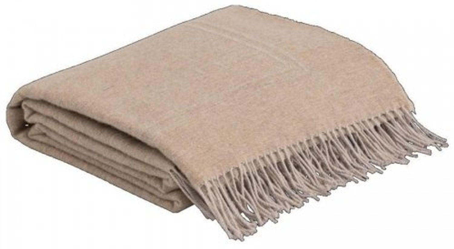 Gant Home Wolldecke Gant Logo Throw Light Taupe (130x180 cm) 853093802-259 Bild 1