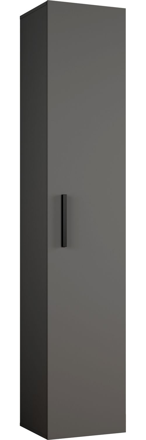 AX LIVING Schmaler Garderobenschrank Rosanno IVL – 40 cm Breite, Grau Bild 1