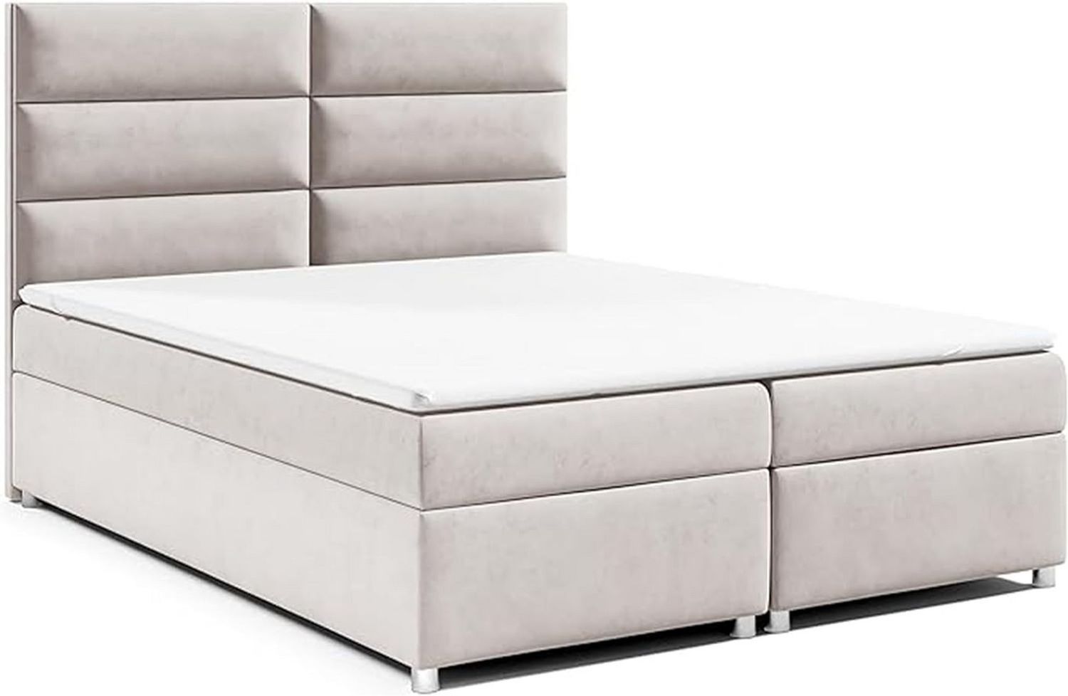 Best for Home Boxspringbett Trinity K-4 mit Stauraum & 7-Zonen Komfort – modern & ergonomisch (140x200 160x200 180x200 200x200 cm), Handwerksqualität, TOP Preis-Leistungs-Verhältnis Bild 1