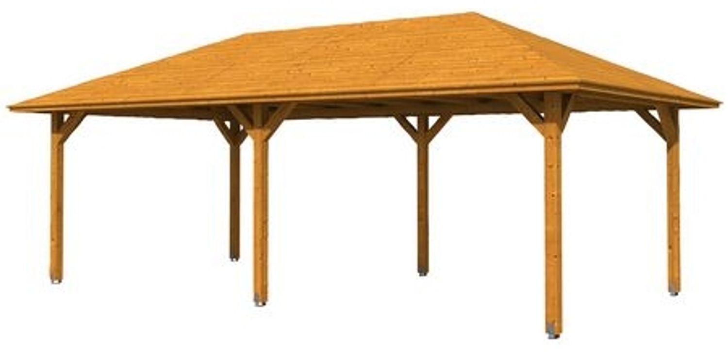 SKANHOLZ Pavillon, Zeltdach, viereckig, BxT: 439x786 cm Gartenpavillon Bild 1
