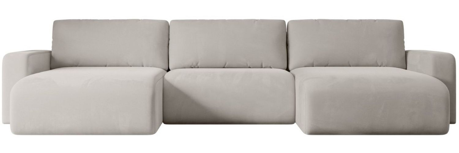 ALTDECOR Wohnlandschaft KLEEA-U, Couch mit Schlaffunktion, Wohnzimmer - Wohnlandschaft, Corner Sofa Bett Eckcouch Couch L-Form Schlafcouch Ausziehbar Bild 1