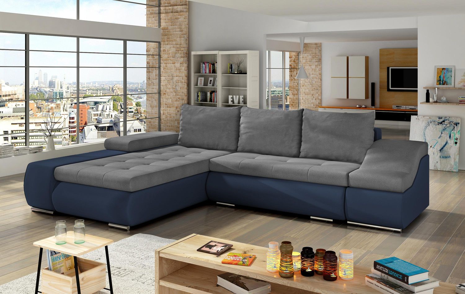 Wohnideebilder Ontario Grau Ecksofas & Eckcouches Ot32 Bild 1