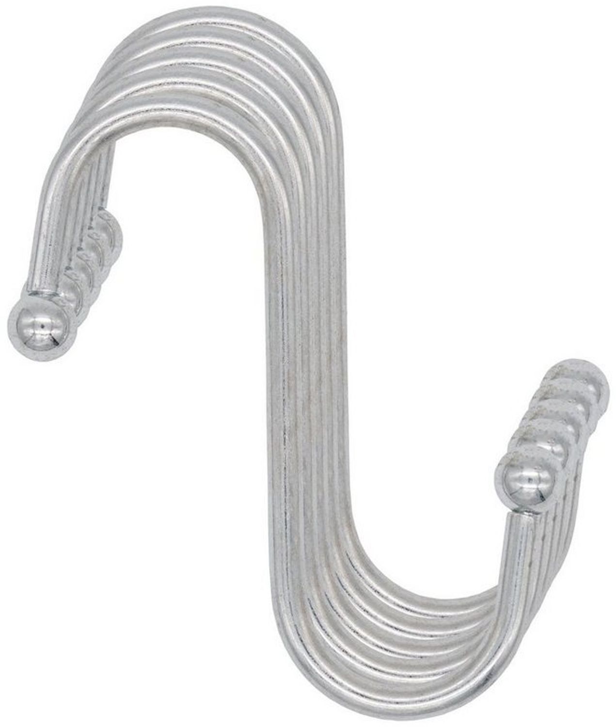 TSB Werk S-Haken Metallhaken S Haken Küchenhaken Fleischerhaken, (5-St), Gardrobenhaken, Groß, Klein, Metall Bild 1