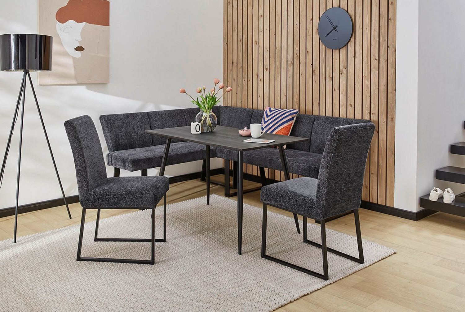 Pro. Com Esstisch RISOR - Esszimmer in Schwarz Bild 1