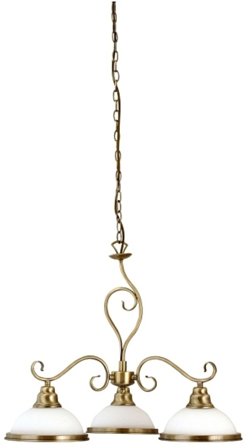 Rabalux Elisett Pendelleuchte 3x E27 bronze, weiß Bild 1