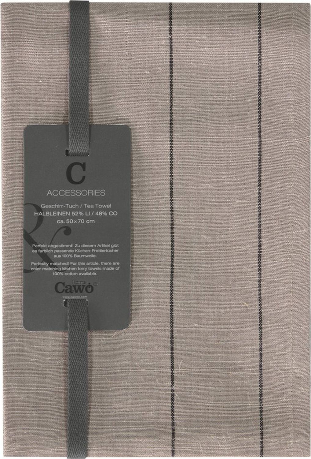 Cawö Home Geschirrtuch Cuisine Nature Streifen 532, (1-tlg) Bild 1
