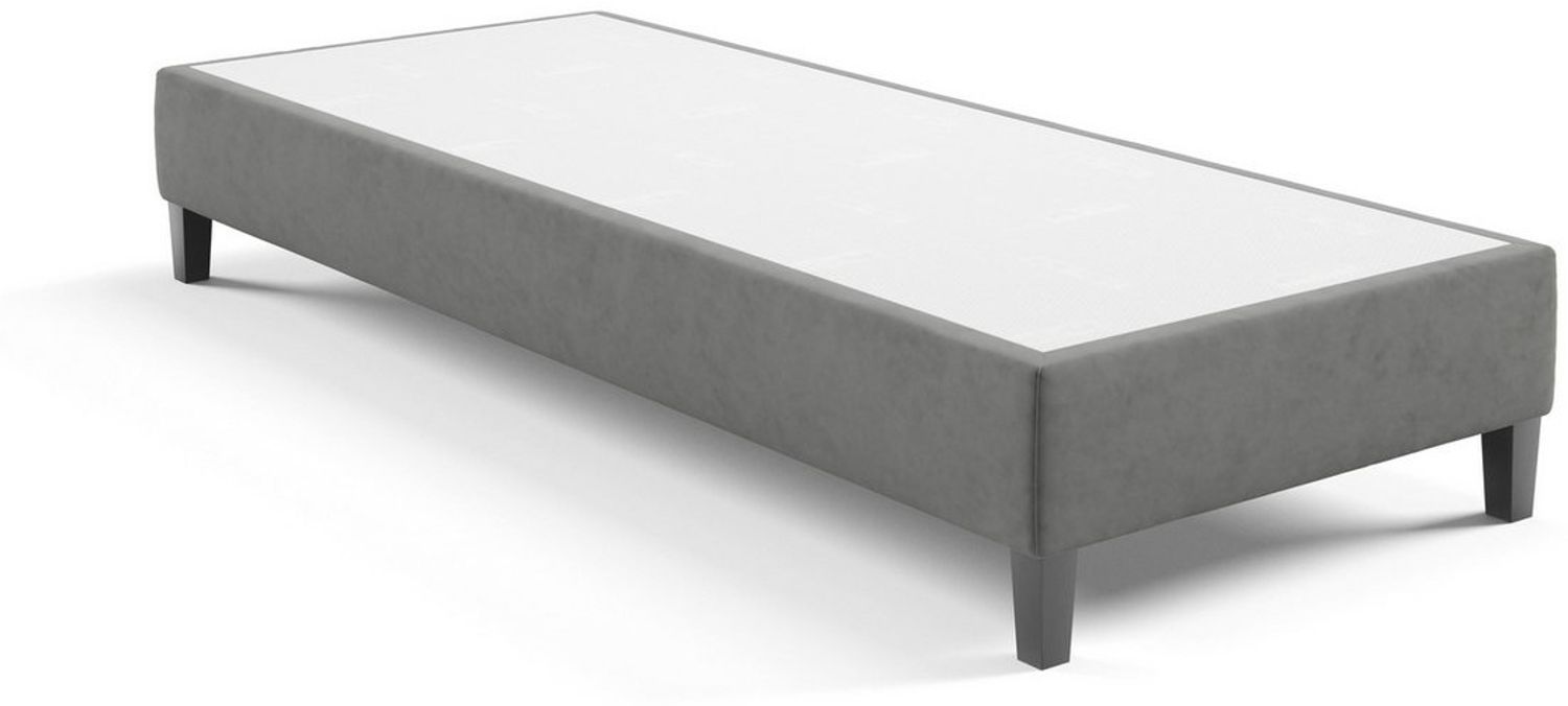 Best for Home Boxspringbett Hotelbett, Gästebett, Rahmenbett, Einzelbett, Bettgestell, Massivholz (Seniorebett, Matratze, Jugendbett, Kinderbett, 70x200 80x200 90x200 100x200 cm), Komfortbett, Boxspringgestell, flexible Liefermöglichkeiten Bild 1