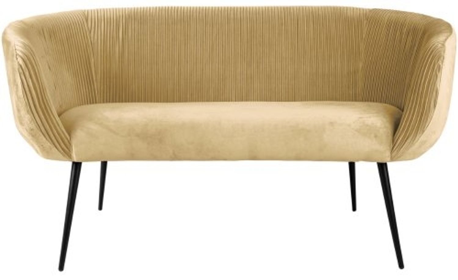 Leitmotiv Sofa Majestic Velvet Latte Brown LM2020LB Bild 1