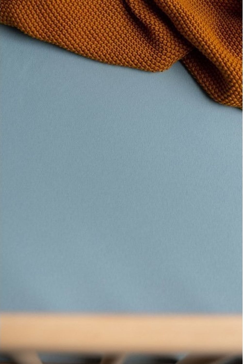 Sensillo PRZESCIERADLO Bambus-Bettlaken blau 140x70 Bild 1