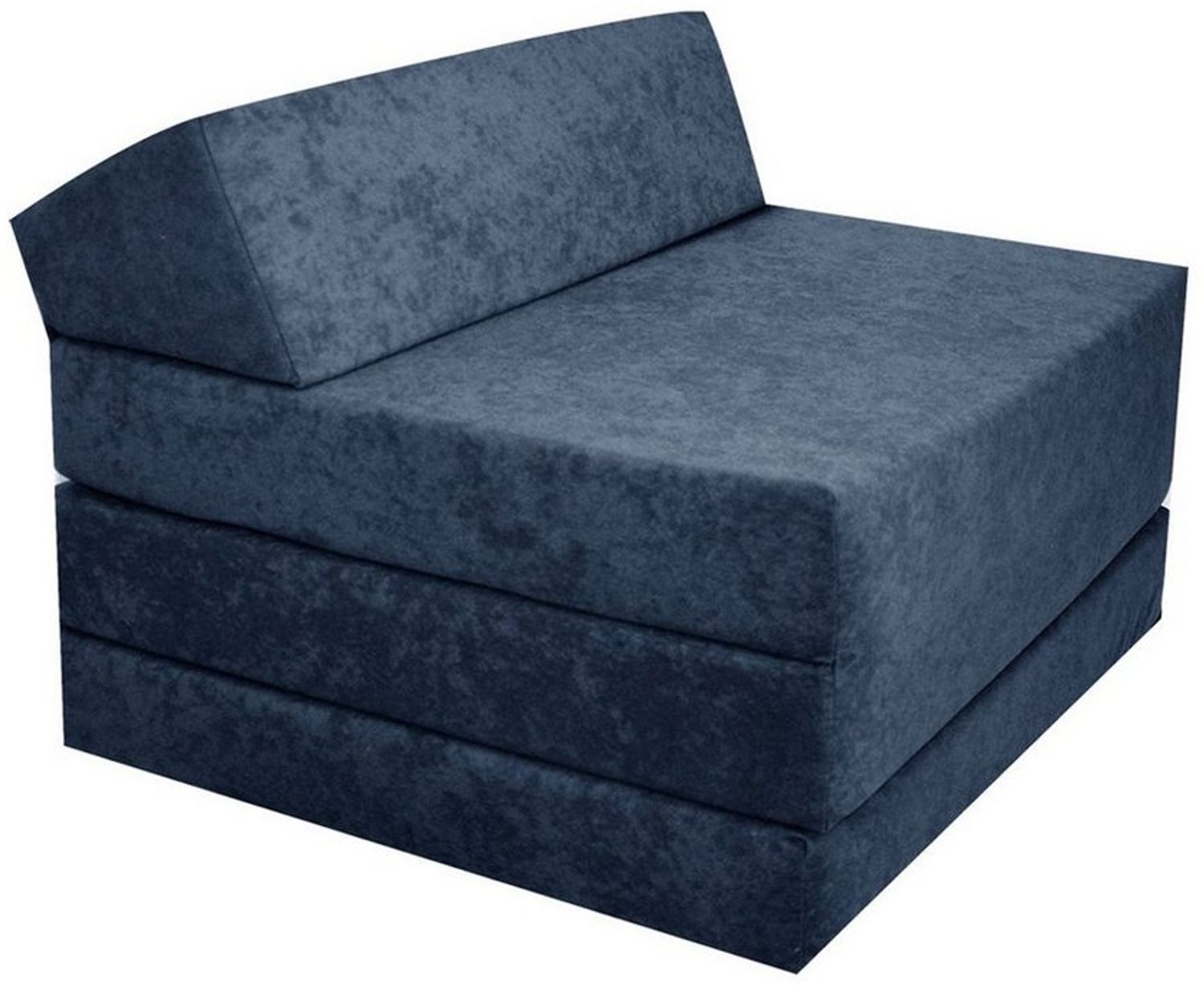 Klappmatratze Gästematratze Große 200 x 70 x 10 cm (Marineblau) Bild 1