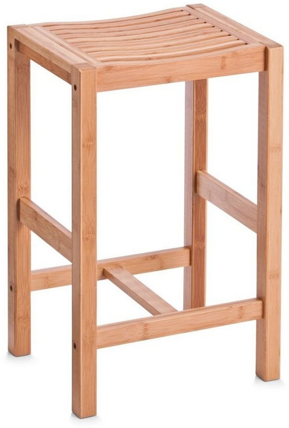 Zeller Present Badhocker Hocker, Bambus Bild 1