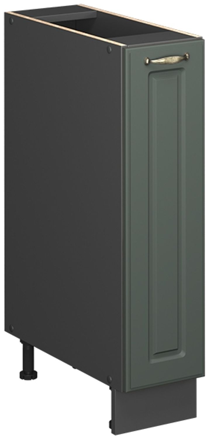 Apothekerschrank Fame-Line Grün-Gold Landhaus/Anthrazit 20 cm ohne Arbeitsplatte Vicco Bild 1