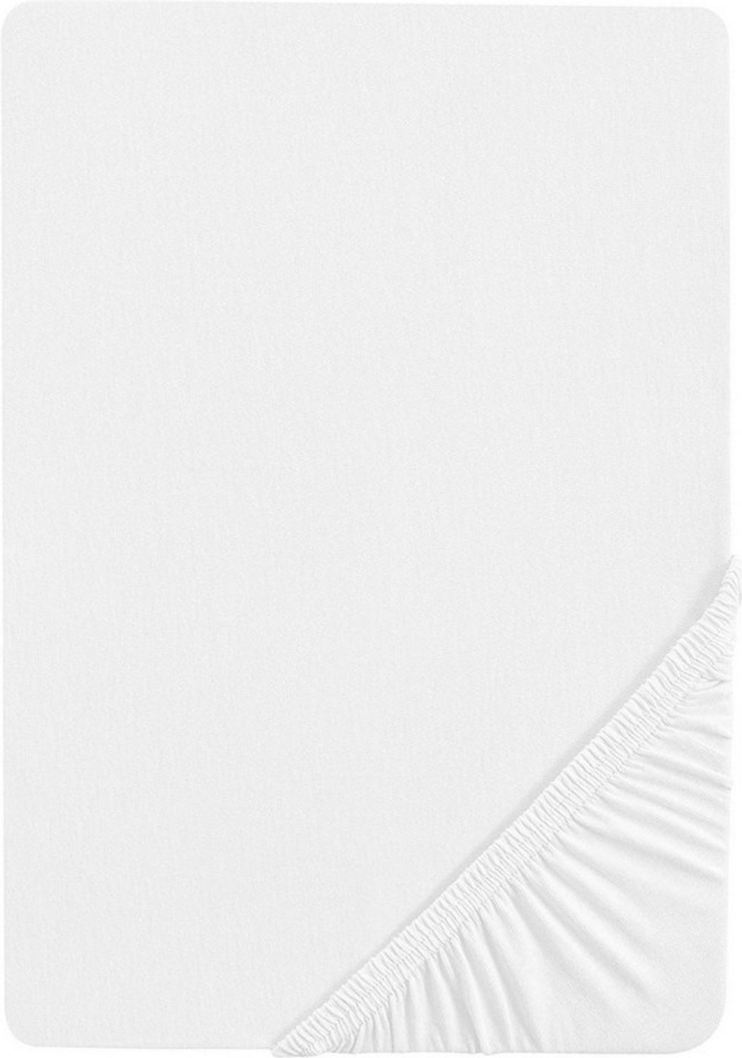 roba Spannbettlaken für Matratzen 40 x 90 und 45 x 90 cm - GOTS & Oeko Tex 100 - Weiß Bild 1