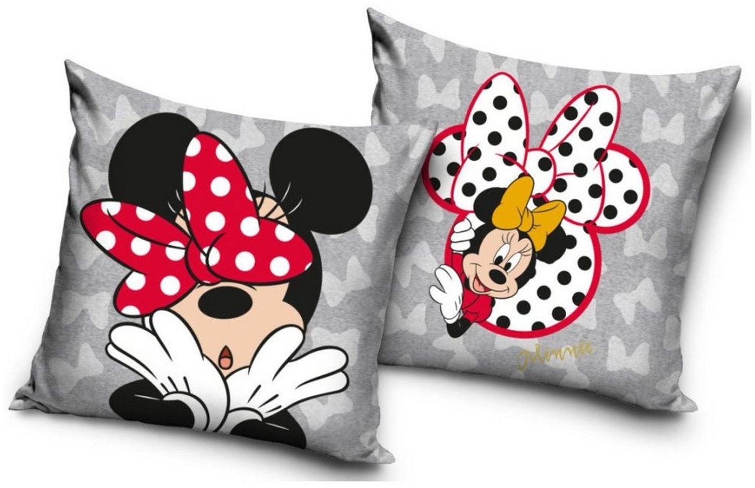 Disney Minnie Mouse Kissenbezug Disney Minnie Kissenbezug Maße ca. 40 x 40 cm, (1 Stück) Bild 1