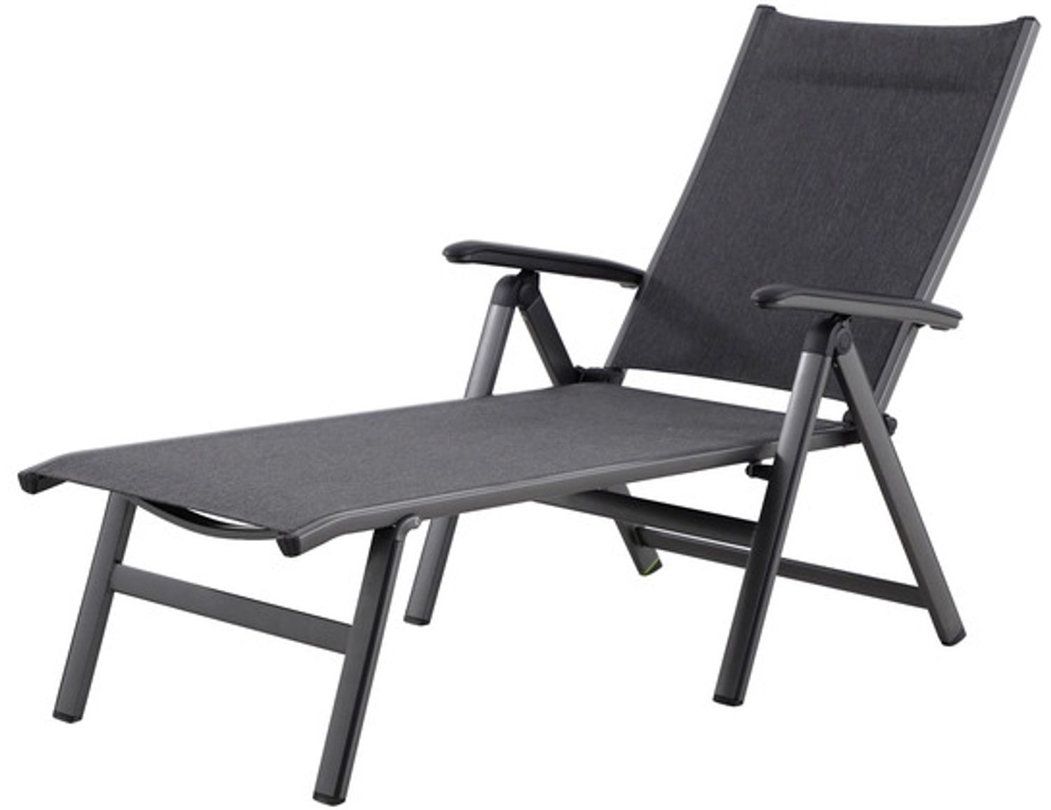 2er Set Core Gartenliege schwarz Bild 1