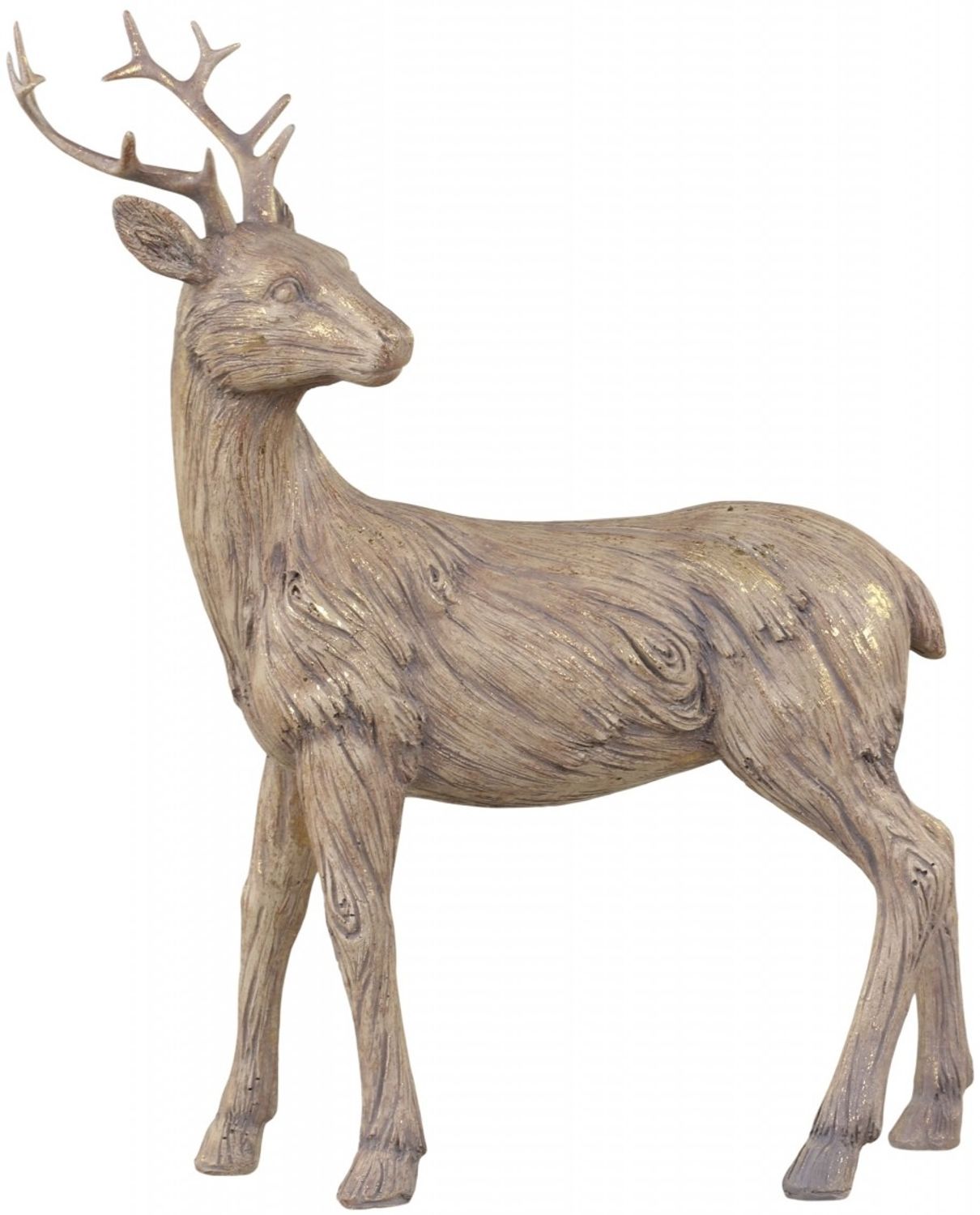 Hirsch Hirschfigur Tierfigur H29xL23cm Deko Weihnachtsdeko Chic Antique 52029400 Bild 1