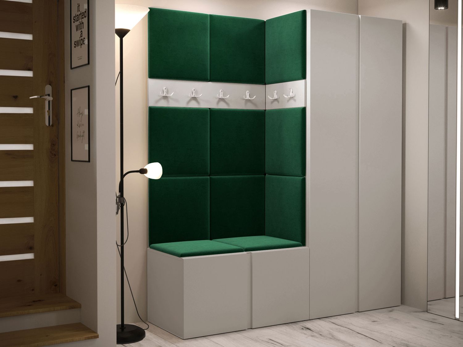 Garderoben-Set Monati III, Cashmere, Farbe: Manila 35 Bild 1