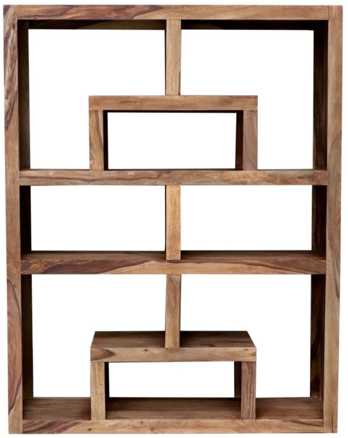Bücherregal Tara 140x180x35 aus indischem Sheesham-Massivholz Bild 1