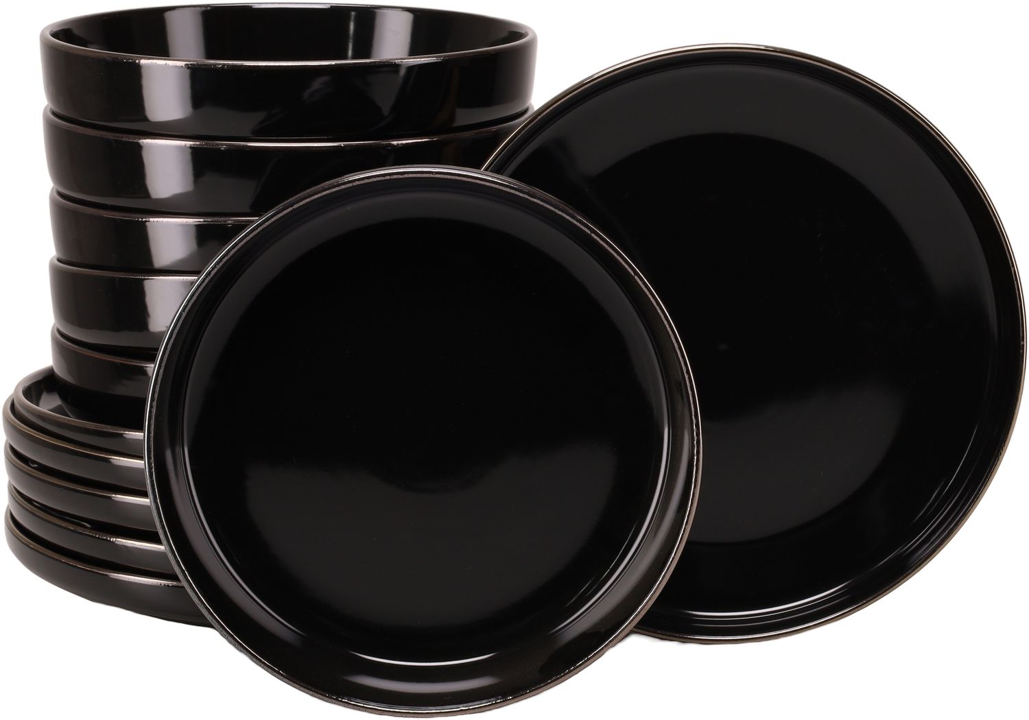 Nordic Festive Schwarz, Tafelservice 12-tlg (mo) Bild 1