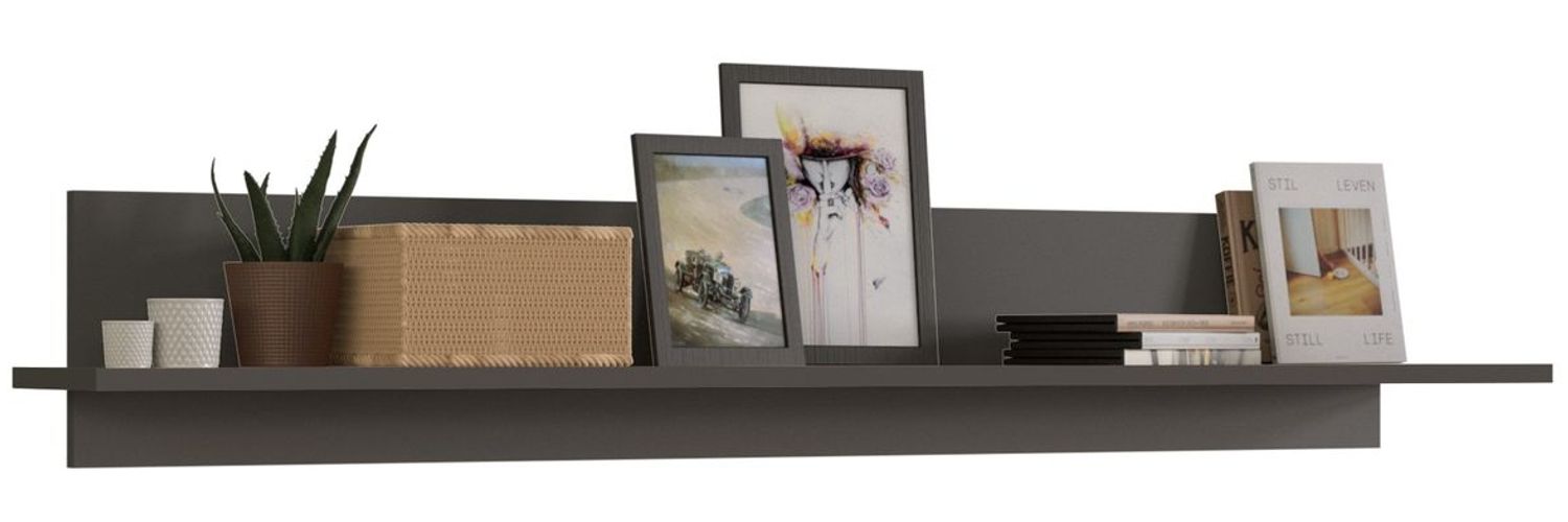 Xonox 'Freno' Wandboard, Holzwerkstoff grau / nox eiche, 140 x 22 x 22 cm Bild 1