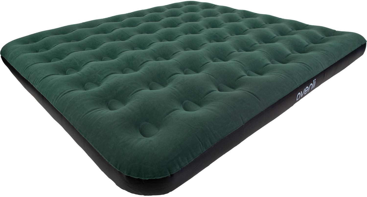Avenli Luftmatratze Camping CloudCoil grün 203x183x22cm Bild 1