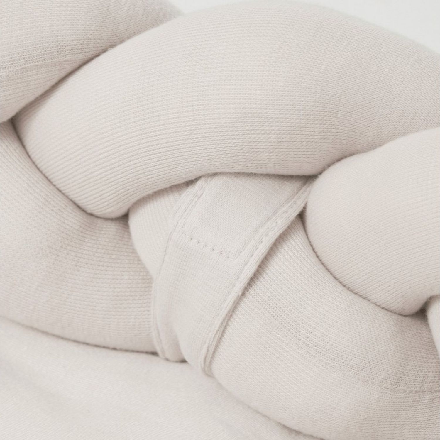 Nordic Coast Company Kuschelnest Bettnest Reisebett Cocoon Moseskorb Bettnest, 3in1: Bettschlange geflochten+Krabbeldecke+Babynest, TÜV getestet Bild 1