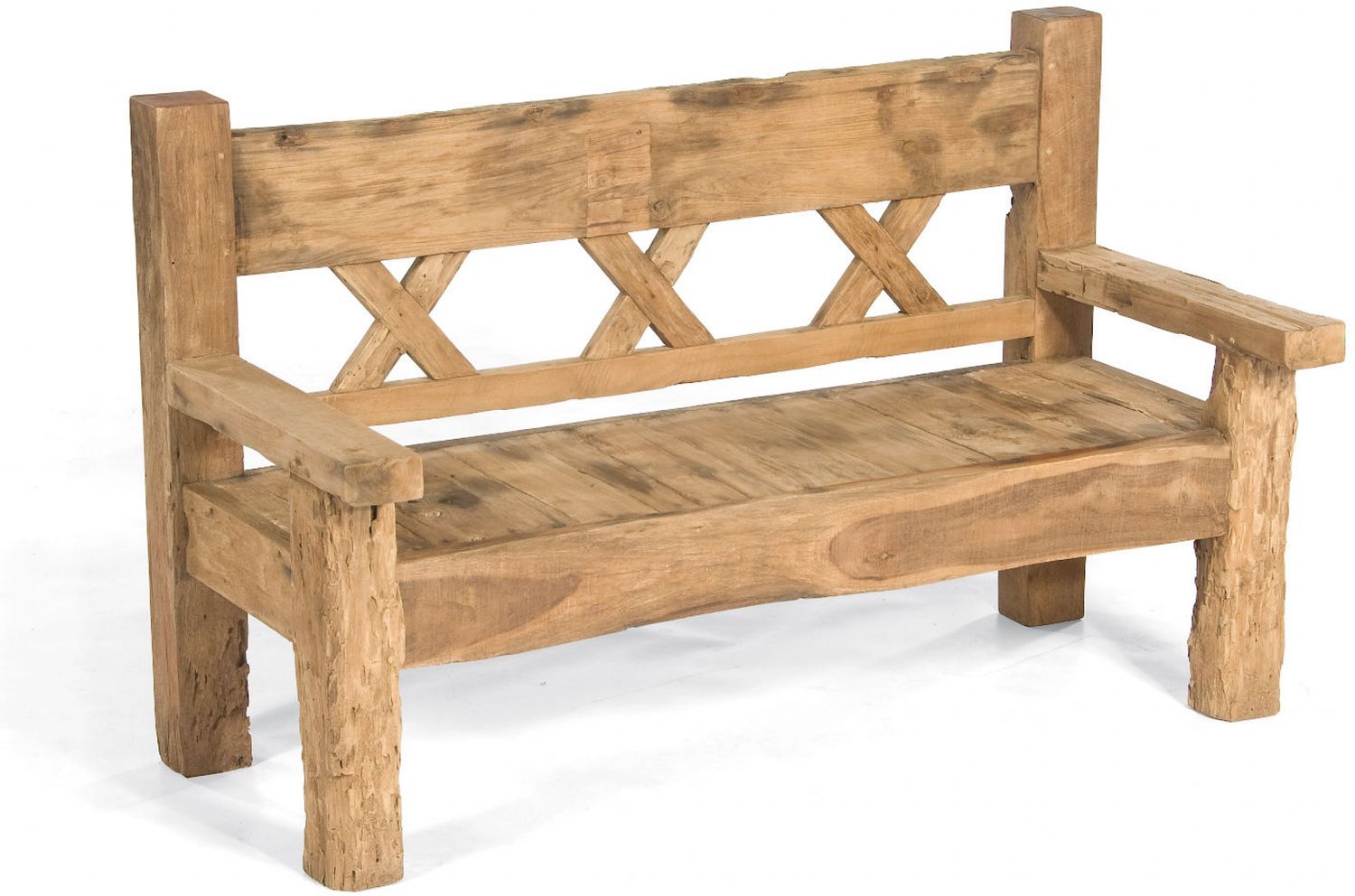 Sonnenpartner Bank Jumbo Old Teak 160 cm Bild 1