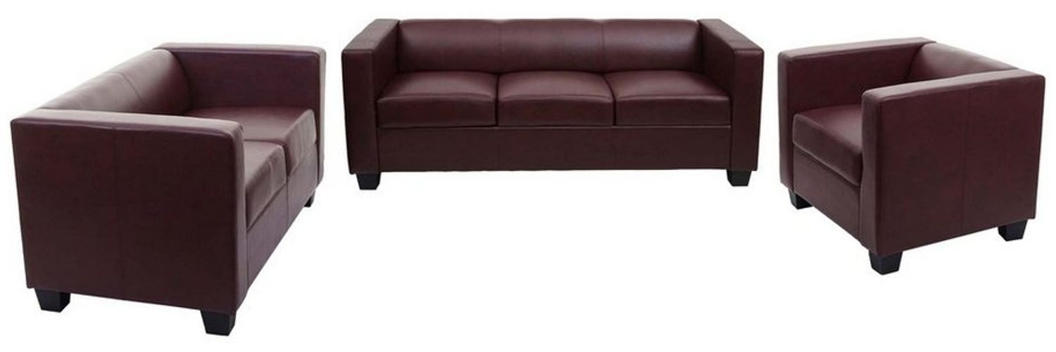 MCW Wohnlandschaft Lille-3-2-1-KL, Set, Bequeme Sitzpolsterung, Stabile Rahmenbauweise, Hohe Standfestigkeit Bild 1