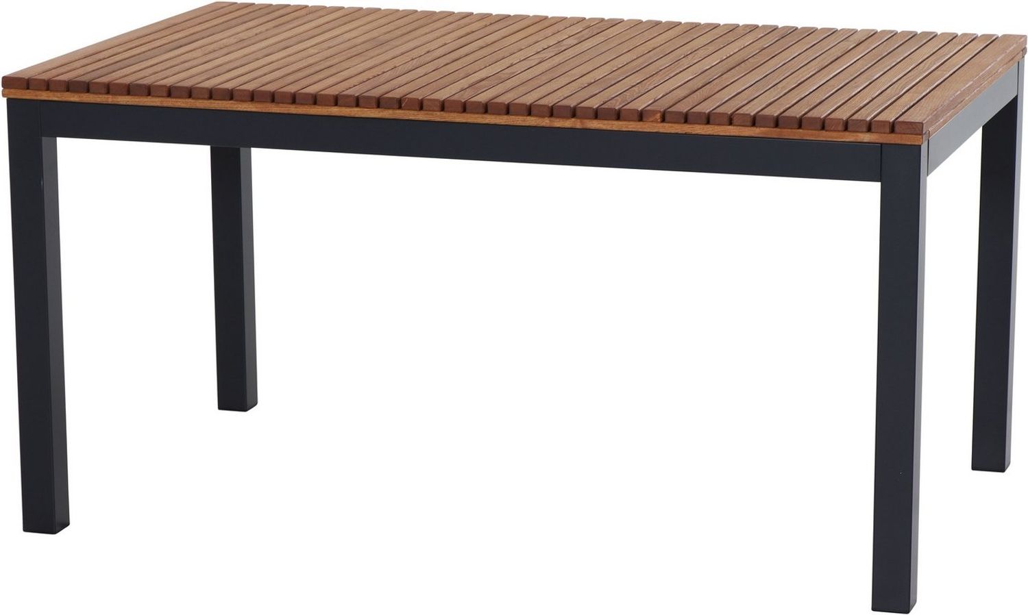 Siena Garden Gartentisch »Bozen« BxTxH:100x160x76 cm, Aluminium mit Robinienholz aus 100% FSC Holz Bild 1