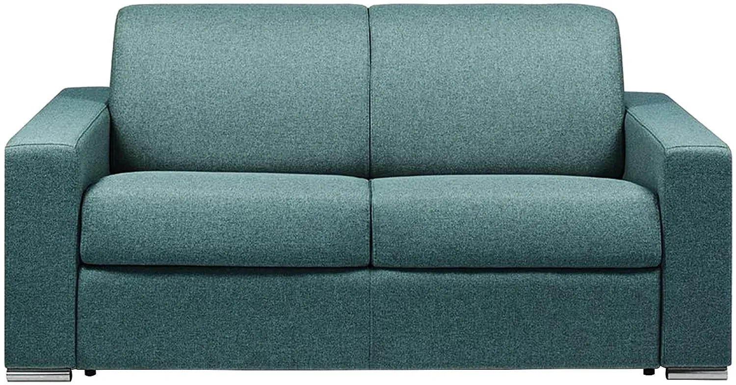Vente-unique - CALITO Sofa Stoff Blau - B 223 cm94 cm x H 99 cm x L 174 cm Bild 1