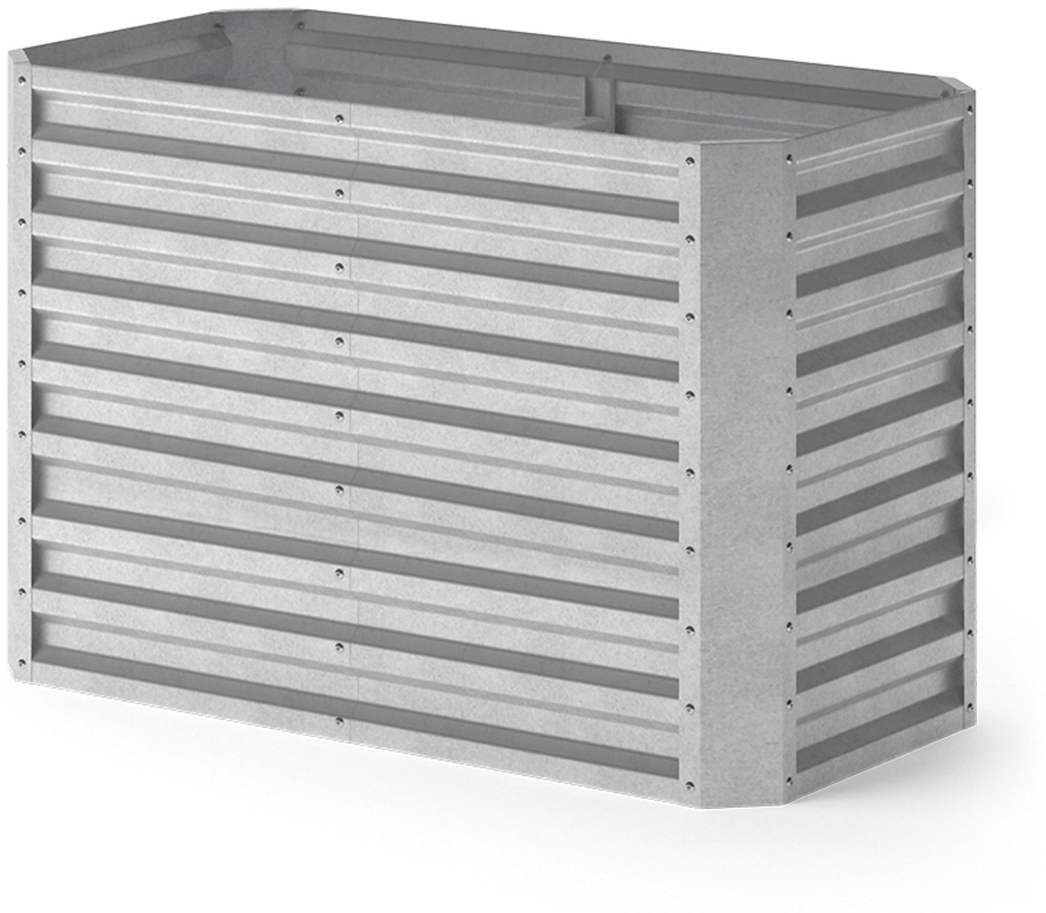 Hochbeet Silber 120 x 60 cm OK-Living Bild 1