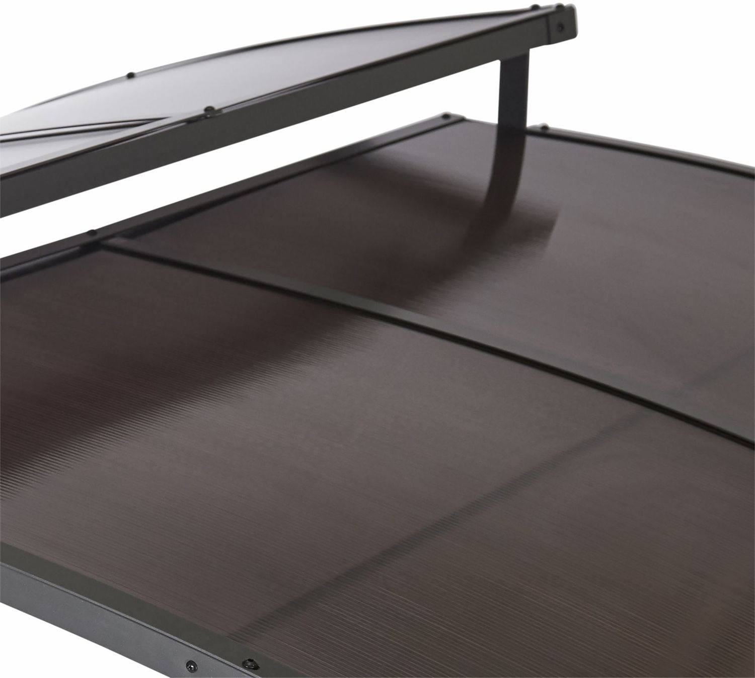 Leco Ersatz Polycarbonat-Dachplatten-Set für Profi-Grillpavillon XXL 2,75 x 1,65 m, grau-braun Bild 1