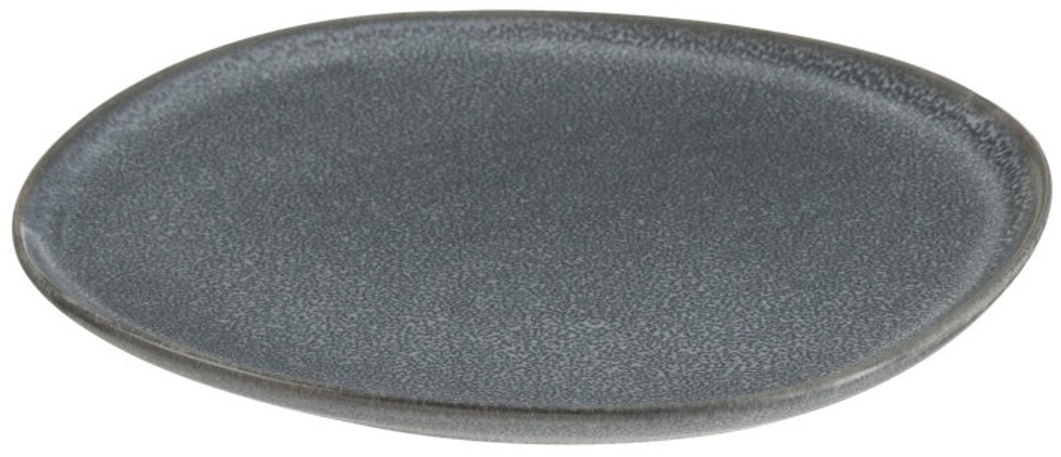 Teller Louise Keramik, Grau Bild 1