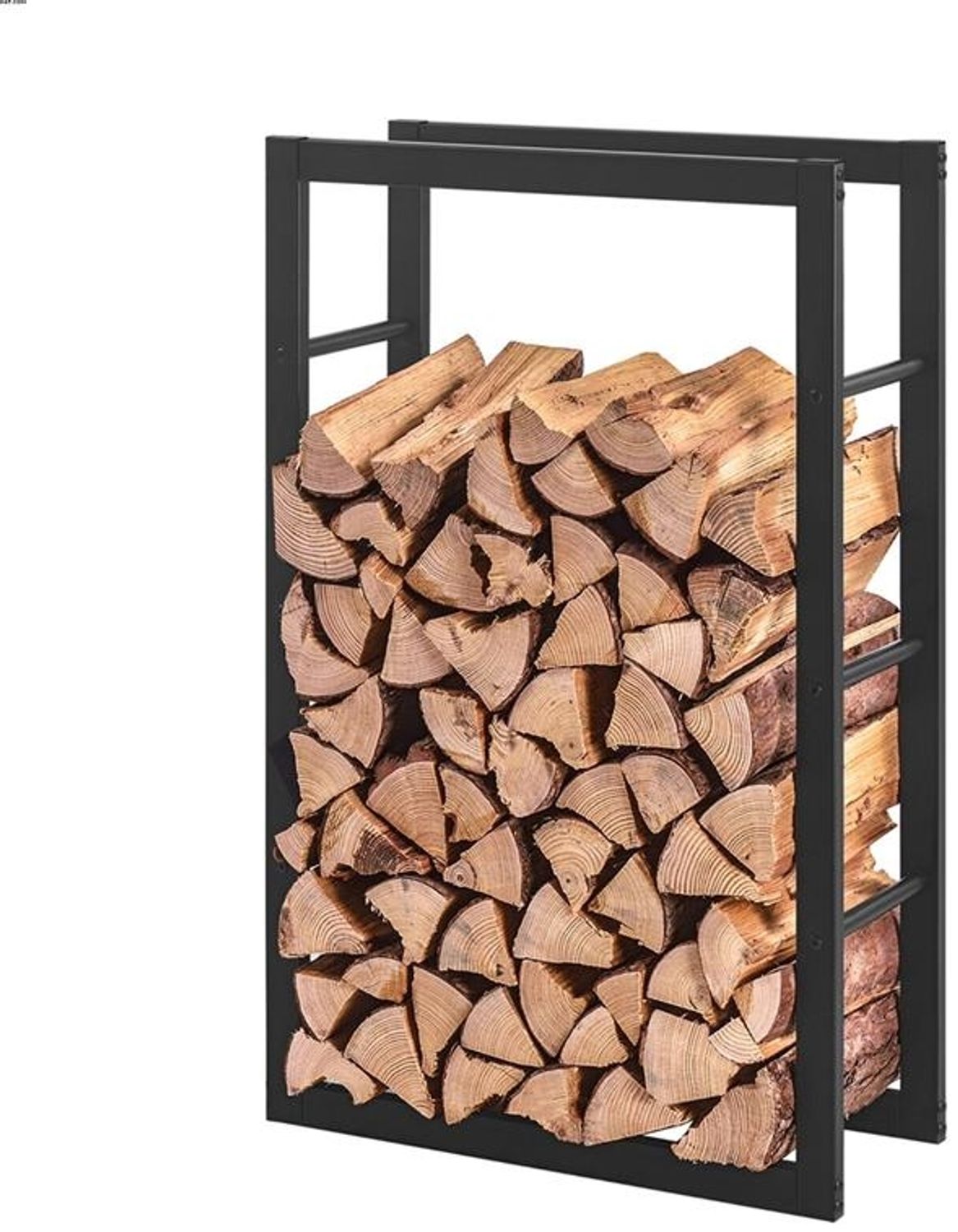 Kaminholzregal Stapelhilfe 100x60x25 cm Brennholzregal TopMulti Metall Regal Bild 1