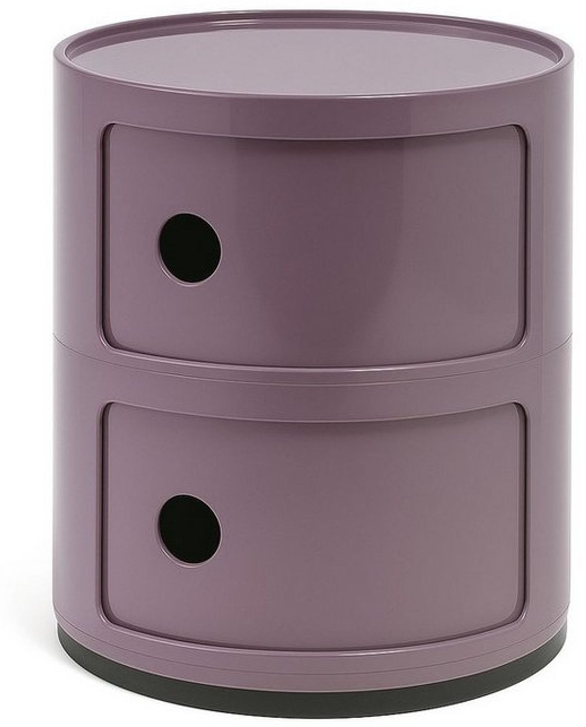 Kartell Componibili, 2 Elements, Violet, Runde Basis Bild 1