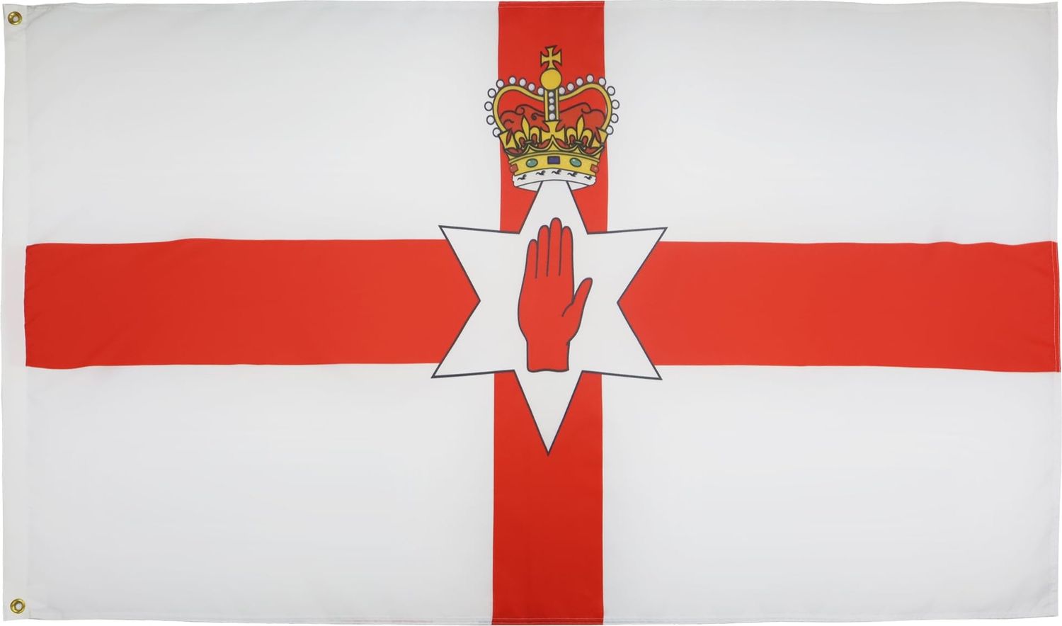 AZ FLAG - Flagge Nordirland - 150x90 cm - Irische Nordfahne Fahne 90x150 Cm Feiner Polyester - Flaggen Bild 1
