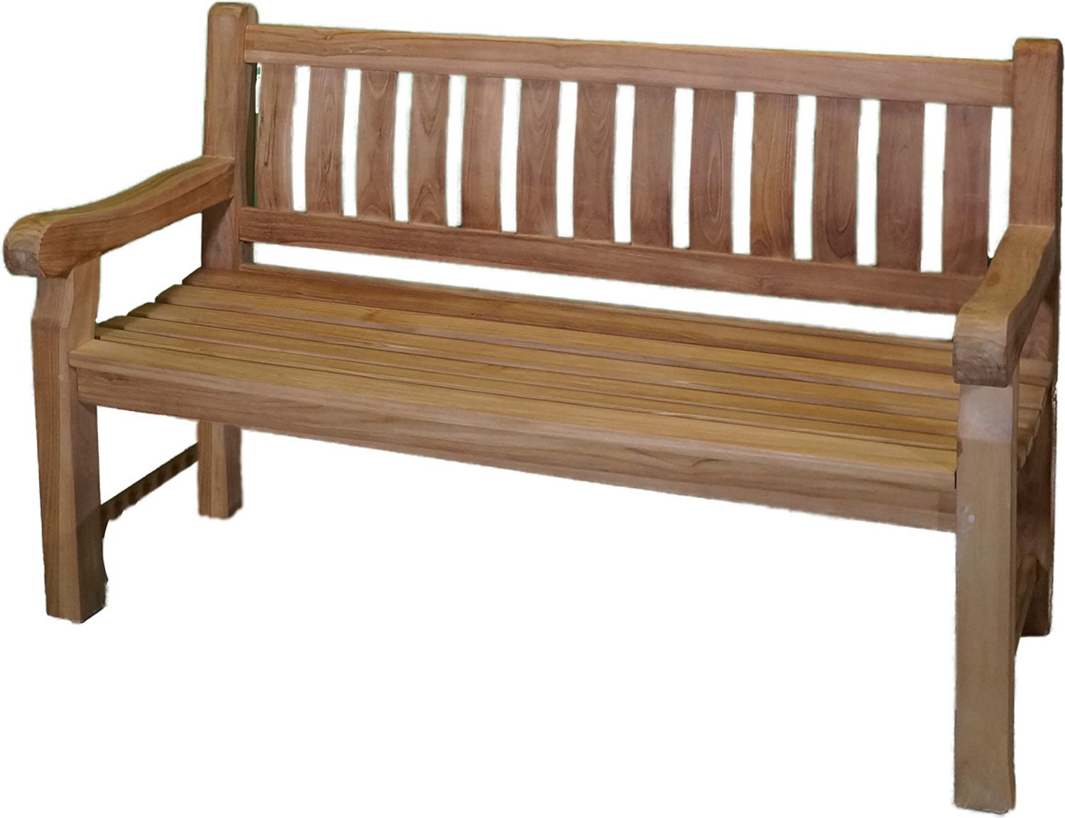 Teakholz Gartenbank ANTWERPEN 3 Sitzer 150cm Bild 1