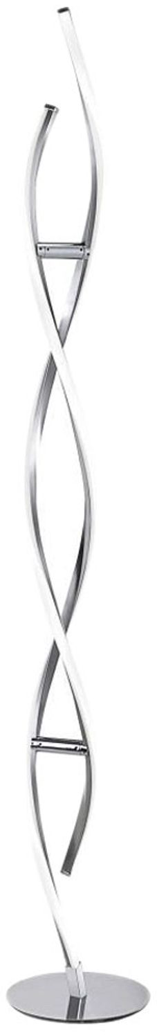 LED Design Steh Leuchte geschwungen Wohn Zimmer Beleuchtung Stand Lampe dimmbar Paul Neuhaus 9140-55 Bild 1