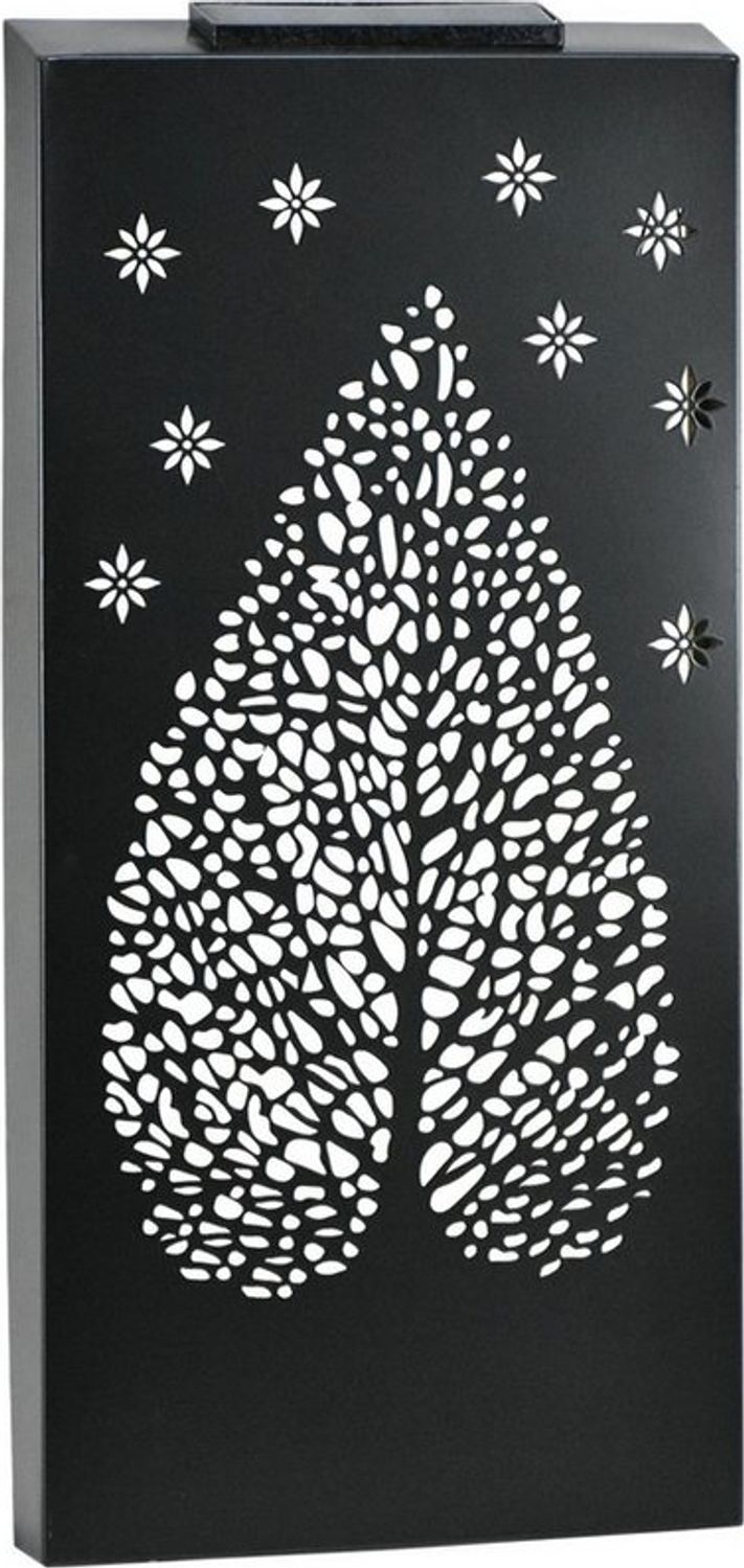 HTI-Living LED Solarleuchte Solarleuchte Blatt, Ein-/Ausschalter, LED, warmweiß, Solarleuchte Gartenleuchte Bild 1