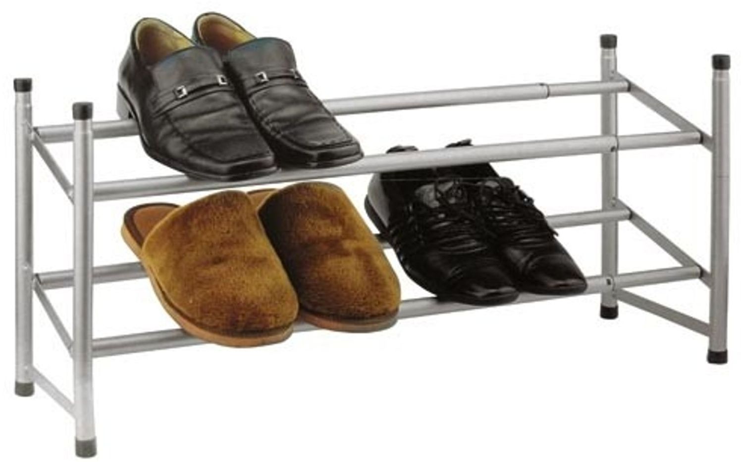 Metall Schuhregal ausziehbar 64x115 cm Bild 1