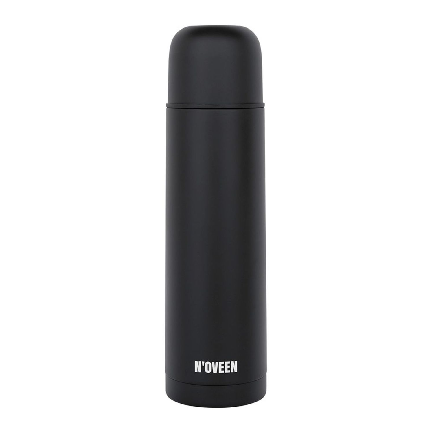 NOVEEN Matte Sport Trinkflasche 500 ml Schwarz Bild 1