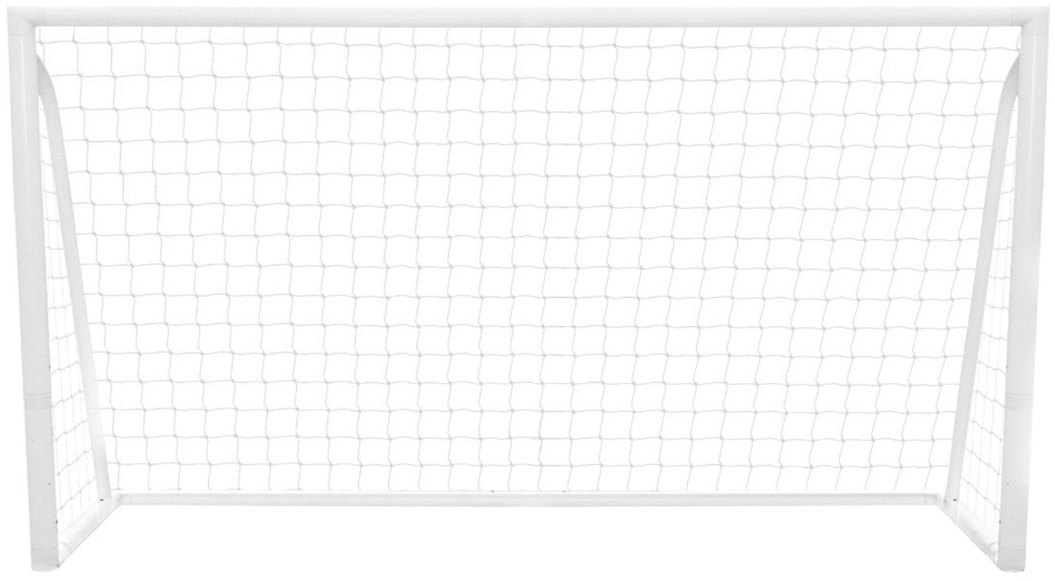 Monster Shop Fußballtor mit Tragetasche und Torwand, PVC Rahmen weiß, 360x180 cm Bild 1