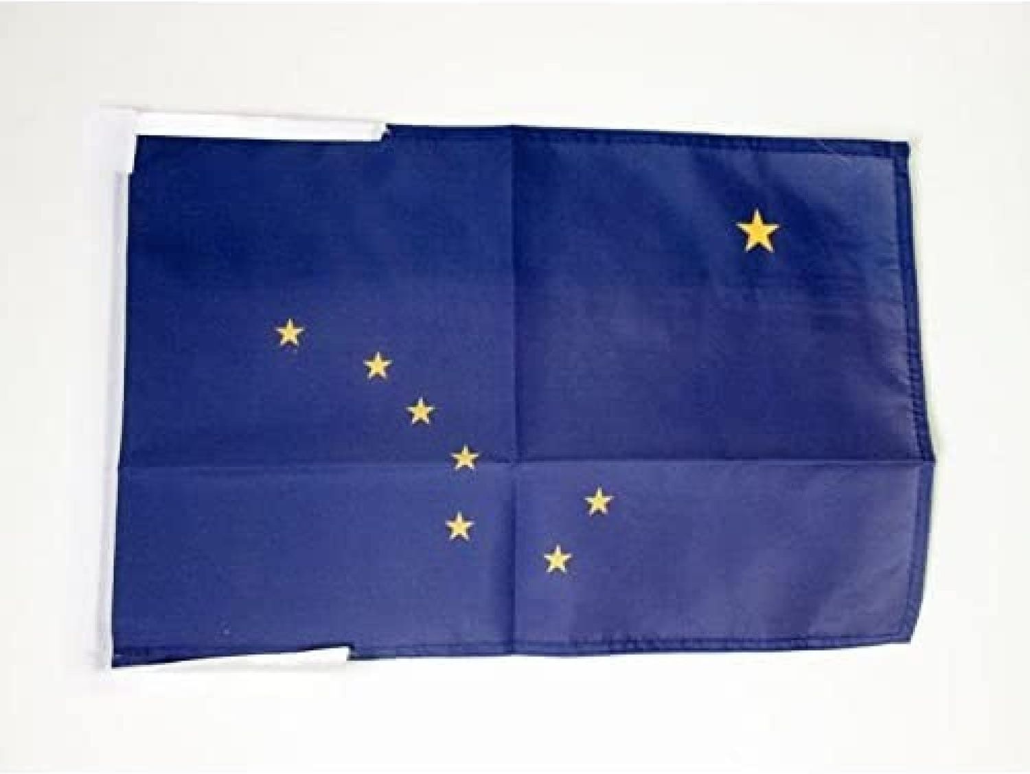 AZ FLAG - Flagge Alaska - 45x30 cm Mit Kordel - Bundesstaat Alaska Fahne 30x45 Cm - Flaggen Bild 1