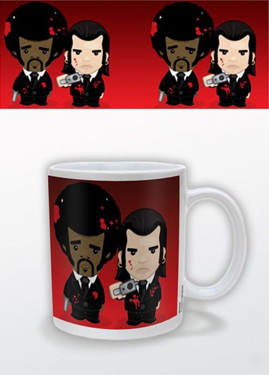 Tasse Pulp Fiction - Lizenz Tassen - Vincent & Jules Bild 1