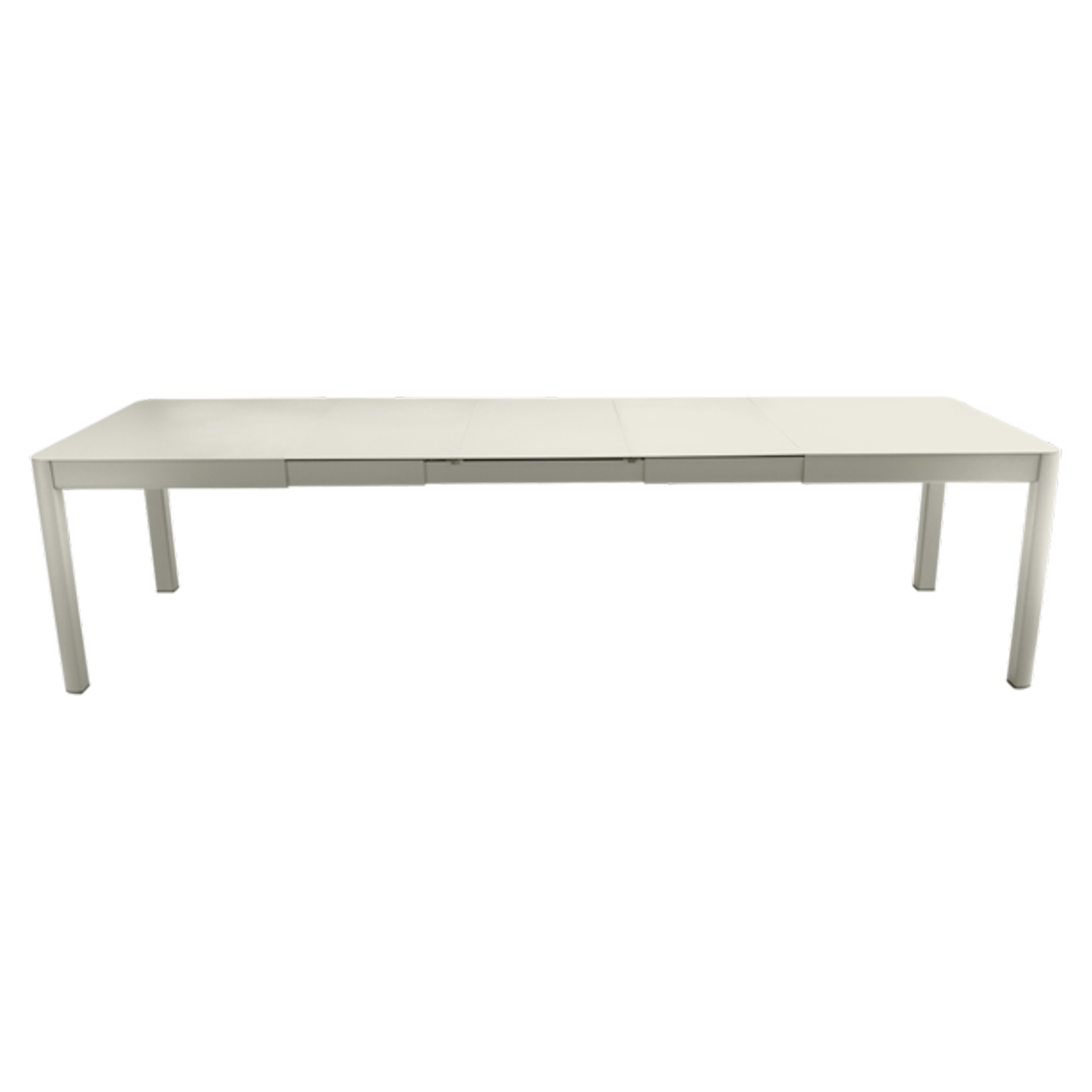 Ribambelle XL Tisch 299x100 3 Einlegeplatten Lehmgrau Bild 1