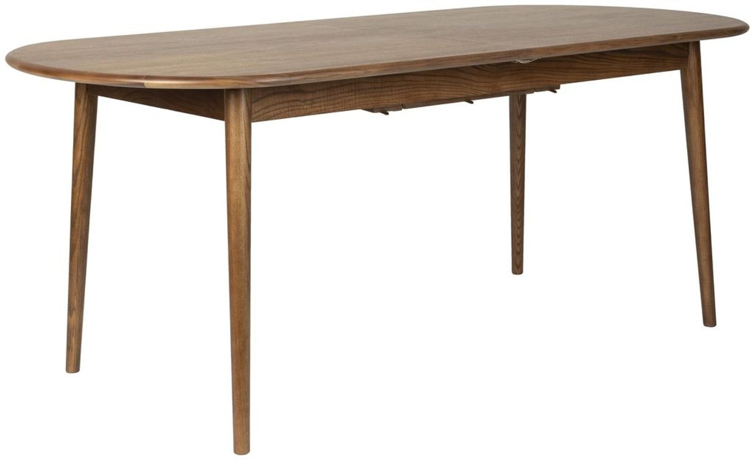 Esstisch TWIST OVAL von ZUIVER 180 x 90 ausziehbar Walnuss furniert Bild 1